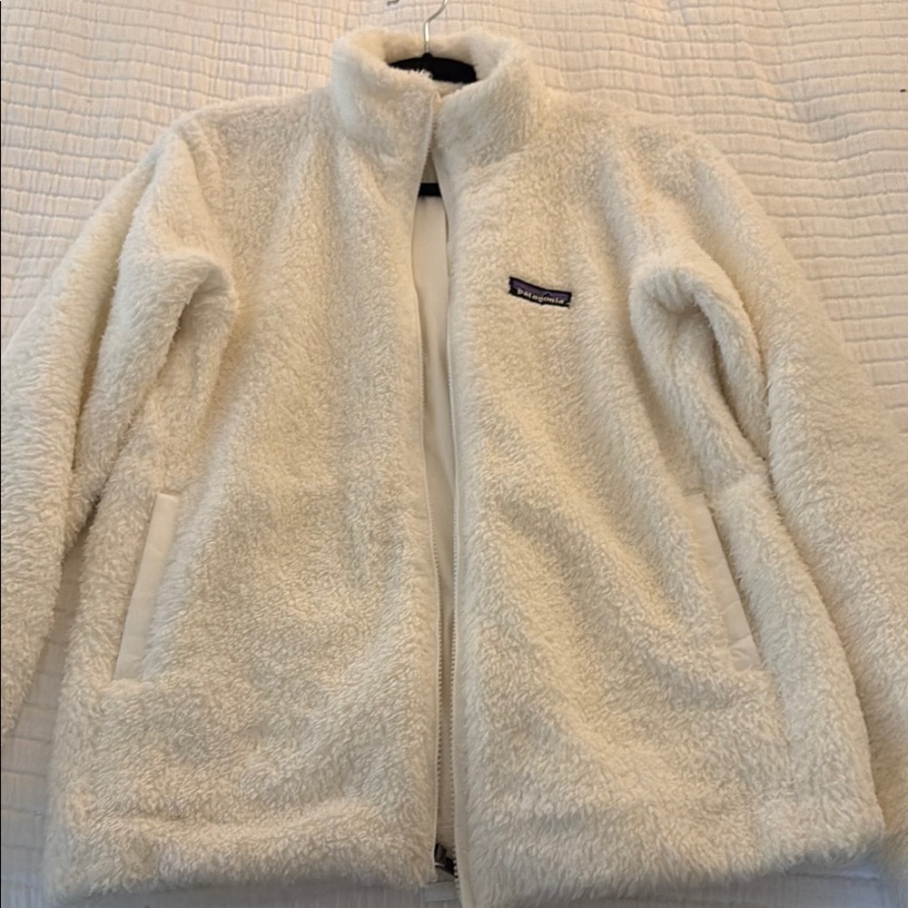 Patagonia  White Fleece Jacket